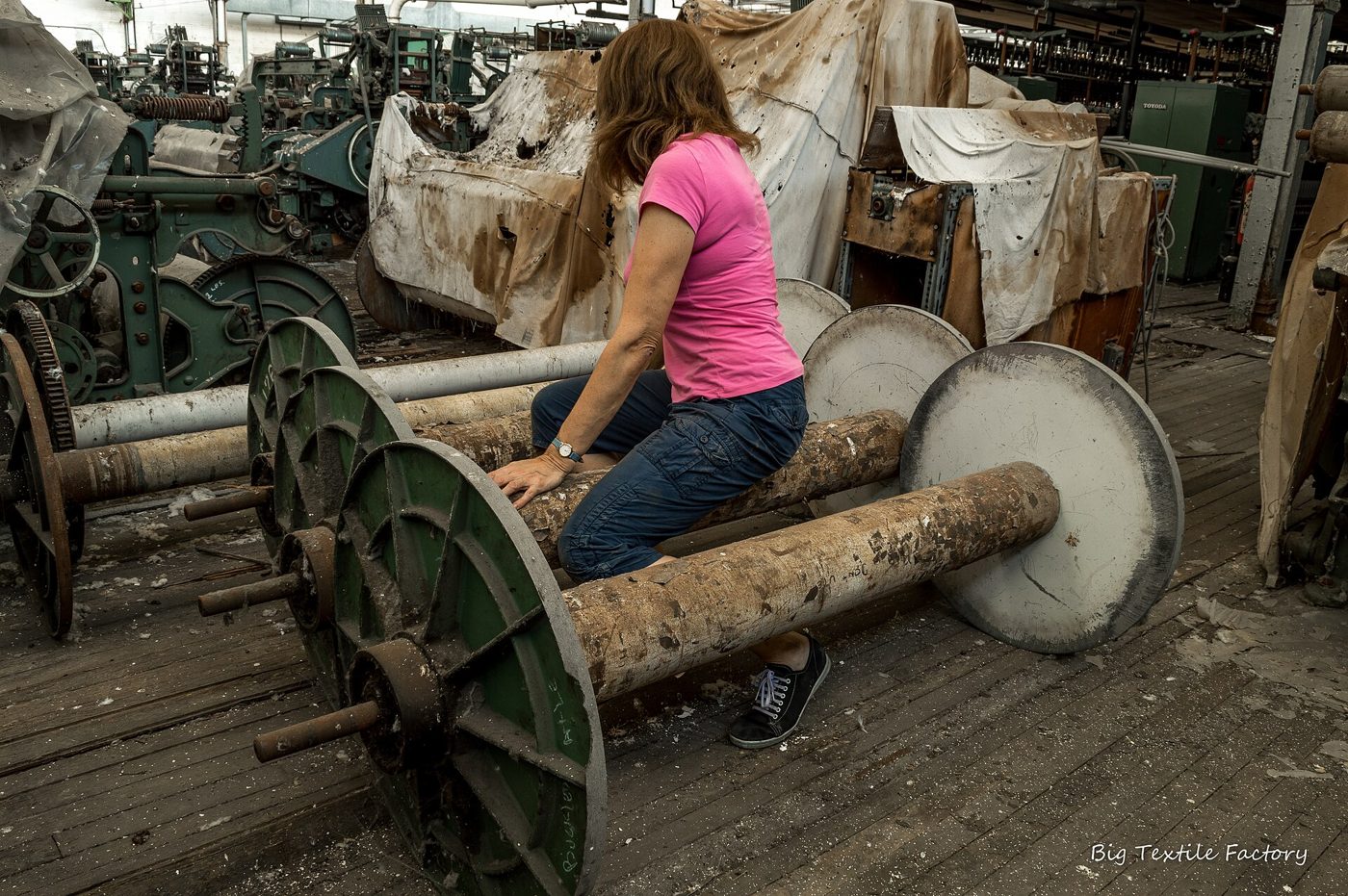 Textile production line